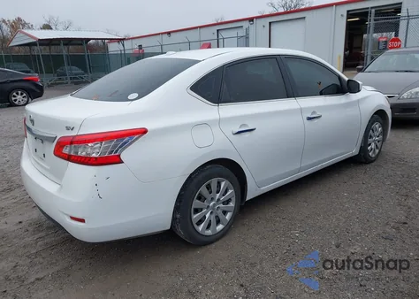 2015 Nissan Sentra Fe+ S/S/Sl/Sr/Sv z USA, uszkodzony, nr VIN 3N1AB7AP1FL656015